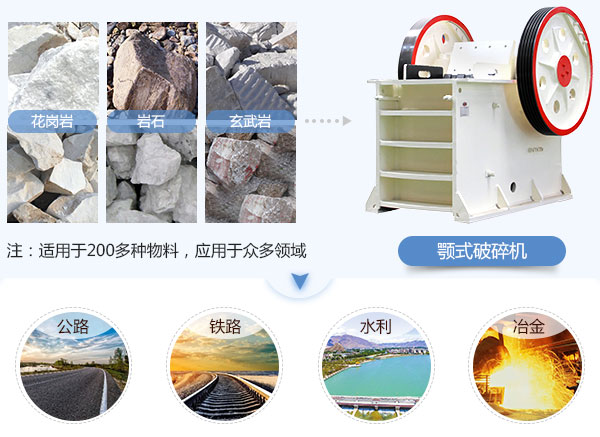 颚式粉碎机物料图 颚式粉碎机物料图