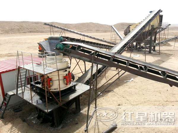 多缸液压圆锥破碎机作业现场图 多缸液压圆锥破碎机作业现场图