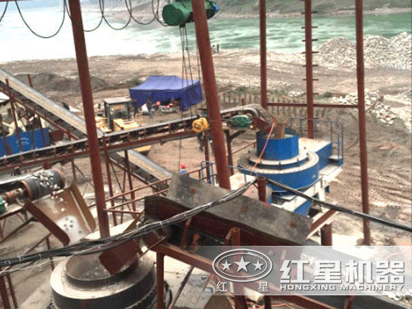 鹅卵石制砂生产线 鹅卵石制砂生产线