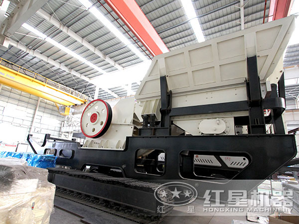 履带式移动建筑垃圾粉碎机 履带式移动建筑垃圾粉碎机