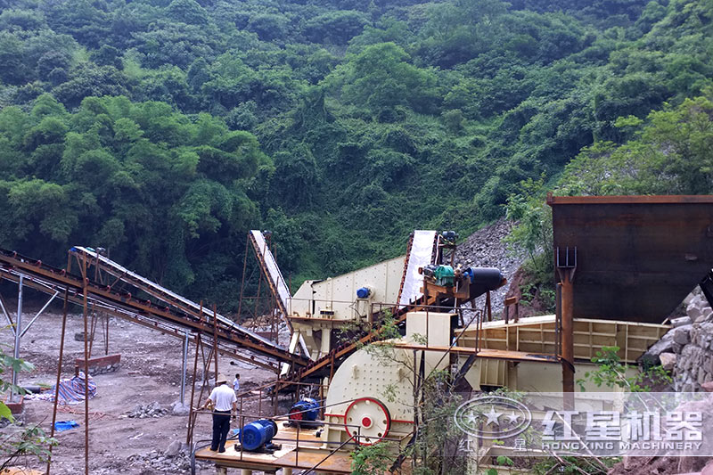 山东客户现场,设备配置:锤破 山东客户现场,设备配置:锤破