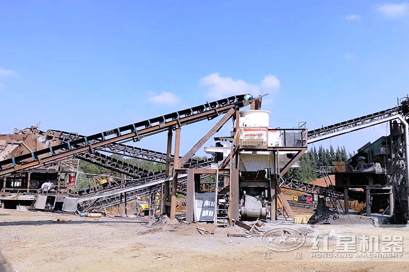 石头磨砂机客户现场 石头磨砂机客户现场