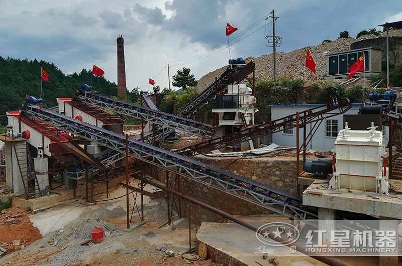 制砂场制砂生产客户现场实拍 制砂场制砂生产客户现场实拍